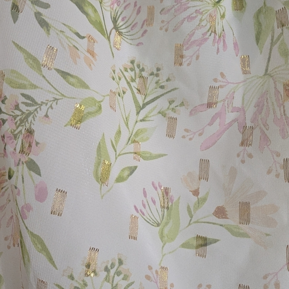 🤩 NWT Love Collette Floral Off-Shoulder Women's Top Size Large - Picture 4 of 7